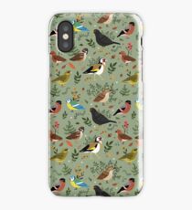 Garden Birds iPhone Case
