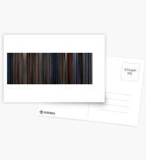 Moviebarcode: Captain America: The First Avenger (2011) Postcards