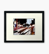 train Framed Print