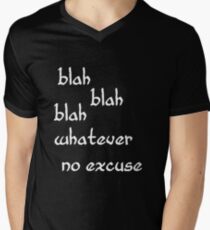 Blah Men's V-Neck T-Shirt
