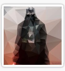 "I am the master" Sticker