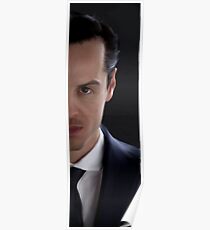 BBC Sherlock James Moriarty Painting Poster