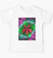 red ribbon Kids Tee