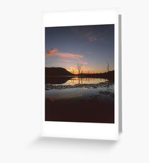 "Live" ∞ Lake Somerset, QLD - Australia Greeting Card