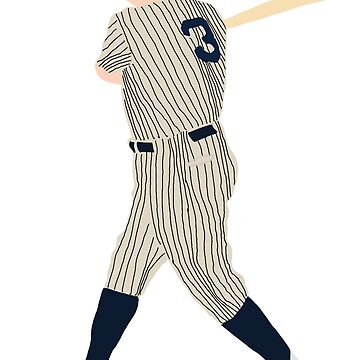 Babe Ruth Yankees Baseball Uniform Portrait Photo Print for Sale