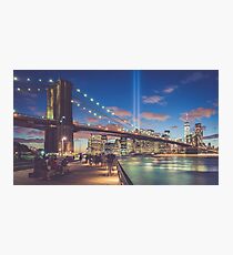 Trubute in Lights Photographic Print