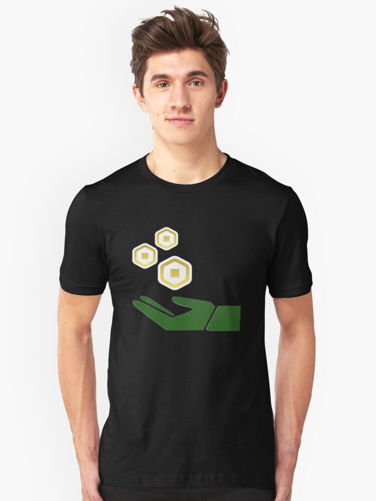 Roblox Robux Pocket Money T Shirt By T Shirt Designs Redbubble - t shirt pocket money roblox