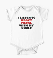 Heavy Metal With My Uncle One Piece - Short Sleeve