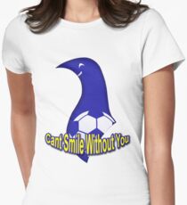 Can't Smile Without You Sticker Women's Fitted T-Shirt