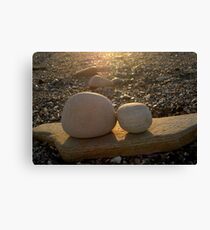 "Love On The Rocks" Canvas Print