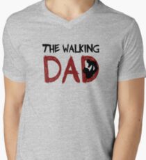 The Walking Dad / The Walking Dead Men's V-Neck T-Shirt