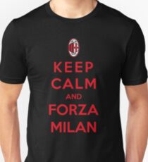 Keep Calm And Forza Milan Unisex T-Shirt