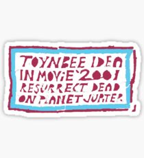 Toynbee tile Sticker