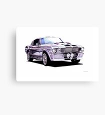 1967 Ford Mustang Custom Canvas Print