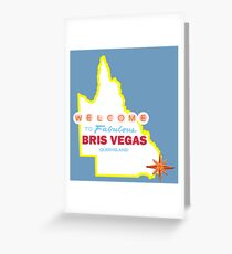 Bris Vegas Greeting Card
