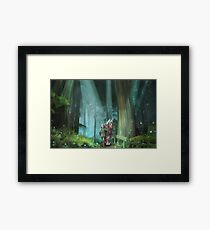 The Zelda Legend Framed Print
