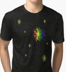 LGBT Snow Flakes Tri-blend T-Shirt