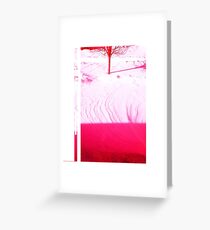 Inferno Invierno Greeting Card