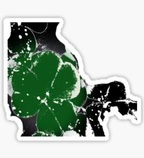 T-shirt clover Sticker