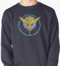 Celestial Being - Distressed Pullover Sweatshirt