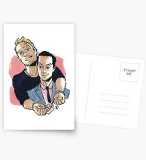 Handcuffs Doodle Postcards
