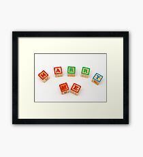 Marry Me Framed Print
