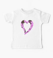 Pink Phlox Flowers Baby Tee