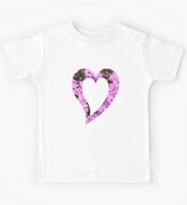 Pink Phlox Flowers Kids Tee