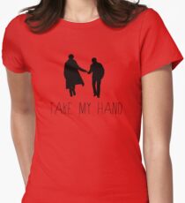 Sherlock - Take My Hand Women's Fitted T-Shirt