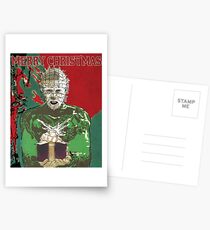 Merry Christmas Pinhead Postcards