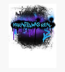 Moriarty was real (dusk) Photographic Print