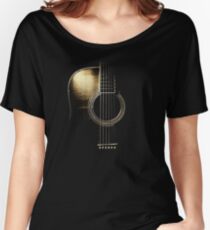 Acoustic Guitar Lite (please see description) Women's Relaxed Fit T-Shirt