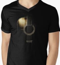 Acoustic Guitar Lite (please see description) Men's V-Neck T-Shirt
