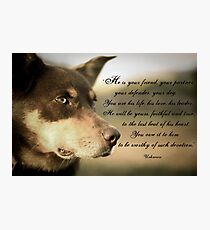 Devotion.. Photographic Print