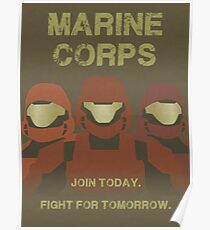 ODST: Enlist Poster Poster