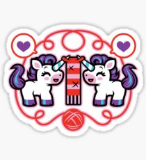 The Unicorn- Nature's Mystical Knitter Sticker