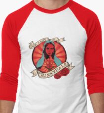 Our Lady Of Sunnydale Men's Baseball ¾ T-Shirt