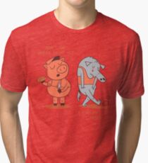 Don't Go Break in My Hut Tri-blend T-Shirt