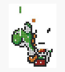 Yoshi Tetris Photographic Print