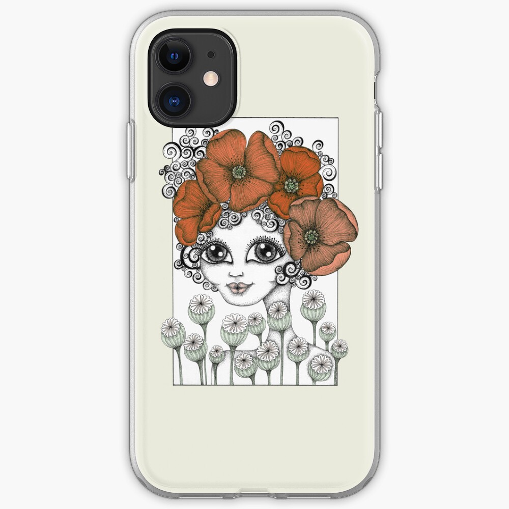 Charming Poppy iPhone Case & Cover