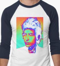 Bob Dylan Psychedelic Men's Baseball ¾ T-Shirt