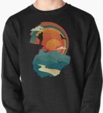 Sudadera sin capucha Borde del acantilado