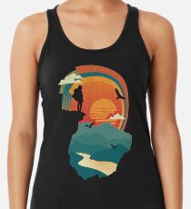 Cliff Edge Racerback Tank Top