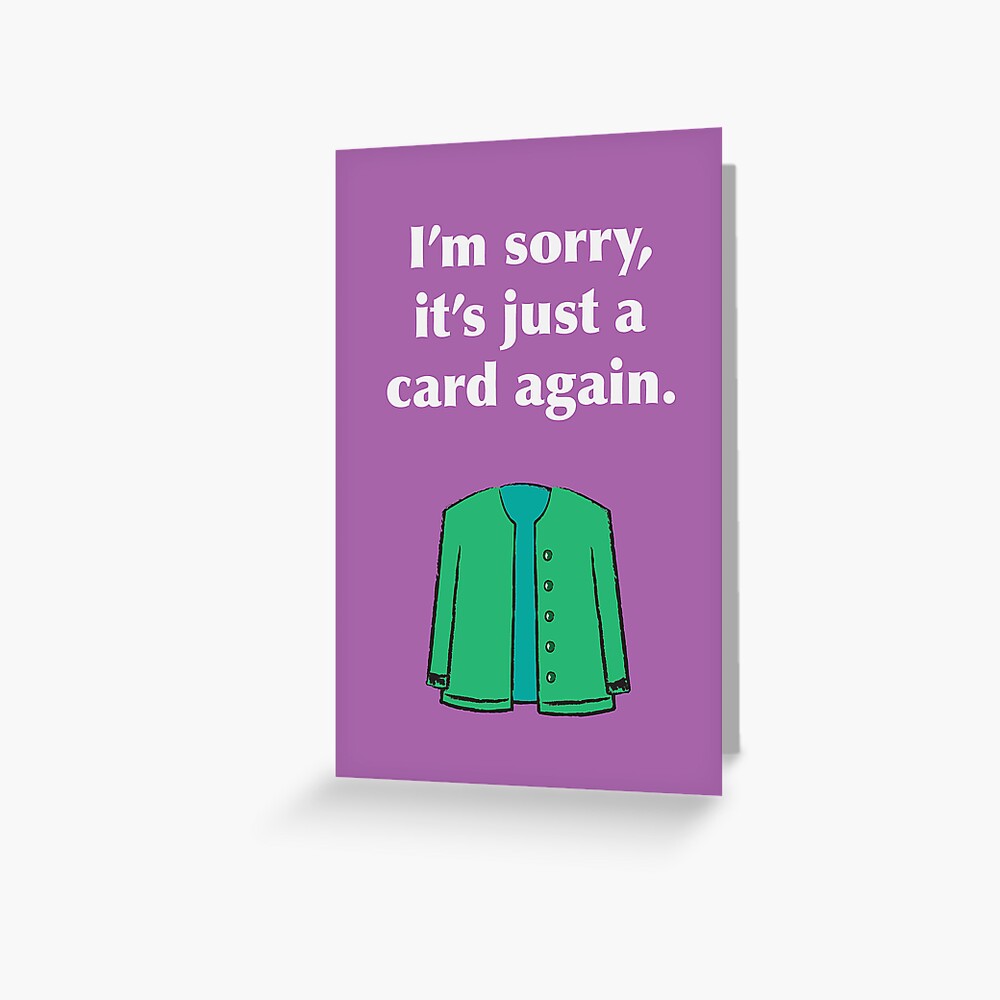 Card Again Greeting Card