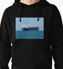 *Freighter leaving the Bay* - Melbourne, Vic. Pullover Hoodie