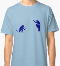 Monkey Kung Fu with Knife Classic T-Shirt