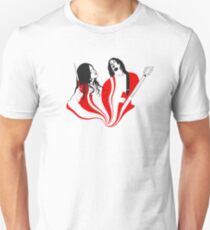 Jack and Meg White Unisex T-Shirt