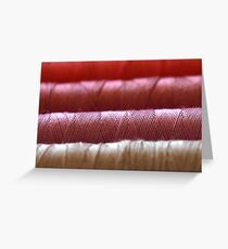 Golden Thread Greeting Card
