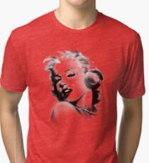 Camiseta de tejido mixto Marilyn Monroe
