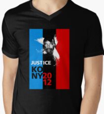 Justice KONY 2012 Men's V-Neck T-Shirt